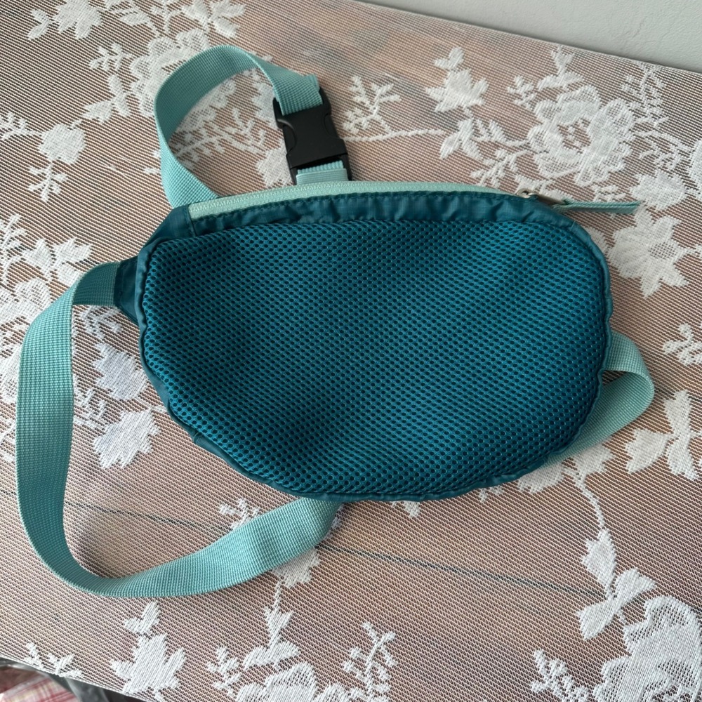 Duluth Trading Co Fanny Pack Unisex OS Teal Excellent Ripstop Nylon Waist Bag - Picture 4 of 4
